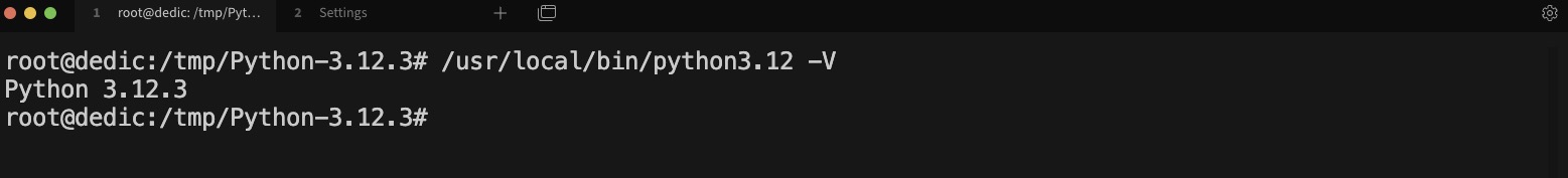 Запуск интерактивной сессии Python