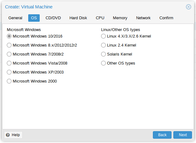 Create: Virtual Machine